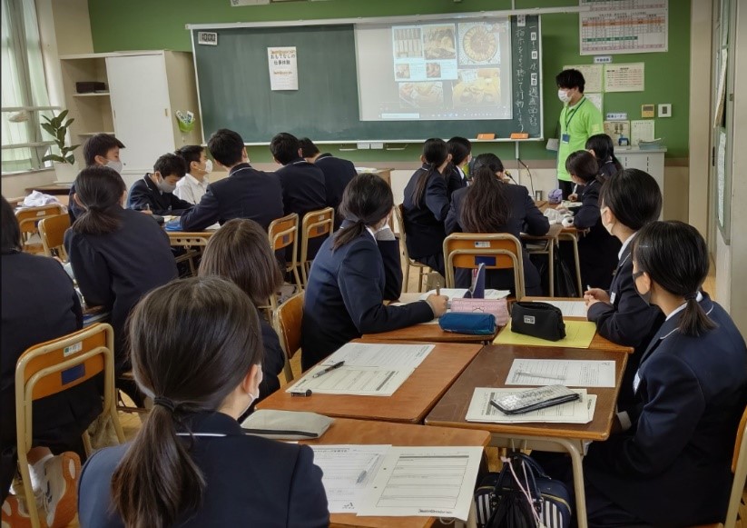 【PICC福岡支部】Job Study 席田中学校　出前授業を行いました。