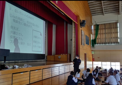 【PICC福岡支部】佐賀市立川副中学校で出前授業を行いました。