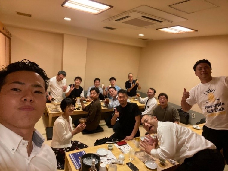 【PICC福岡支部　会員交流委員会】定例会終了後、懇親会を開催しました。