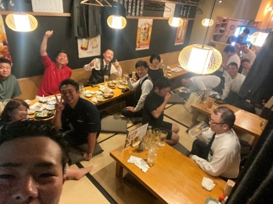 【PICC福岡支部　会員交流委員会】広島支部設立準備委員会の会員と合同例会前夜の懇親会を開催しました。