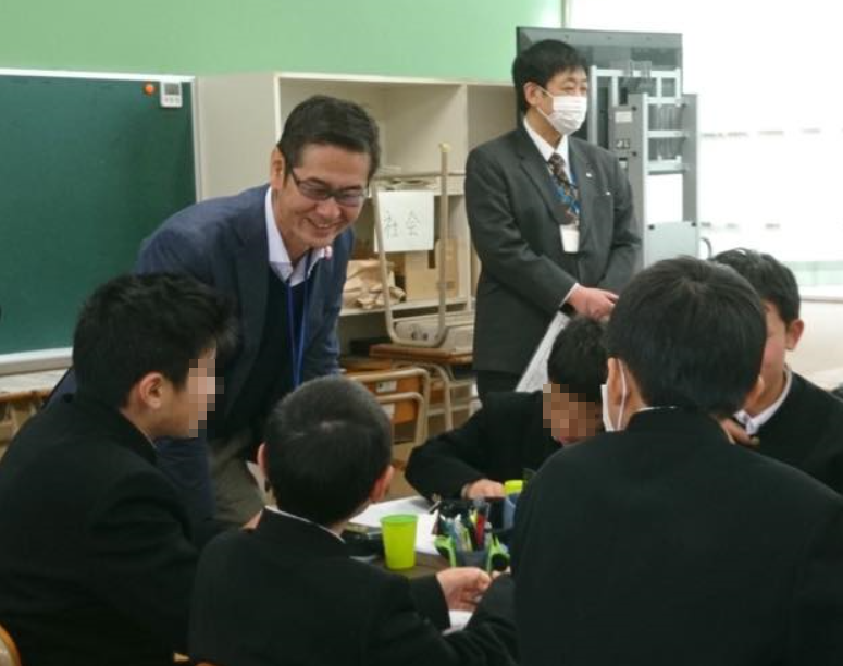 【PICC福岡支部教育支援委員会】福岡市立席田中学校ジョブスタディを実施しました